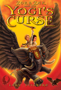 cover for Zoe & Zac and the Yogi's Curse by Lars Guignard