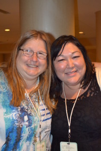 Me with fellow blogger, Alia Joy