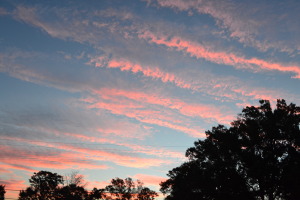praise clouds in the sky