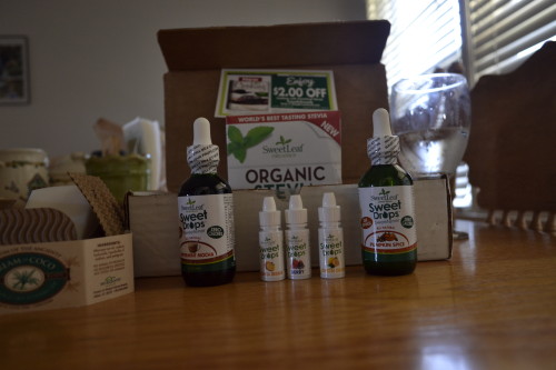 SweetLeaf Organic Stevia package