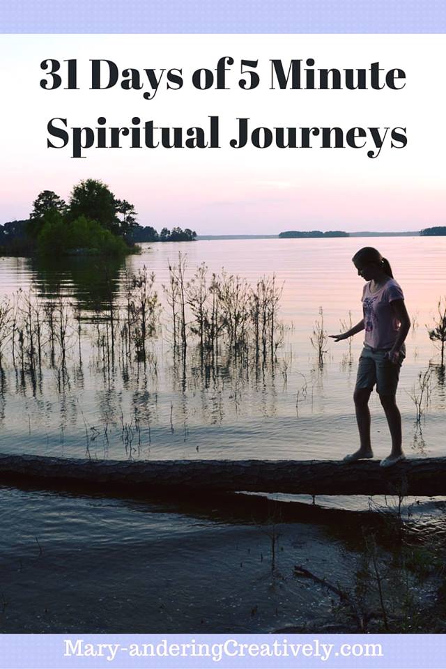 Theme Button for 31 Days of 5 Minute Spiritual Journeys, Day 1 Calling