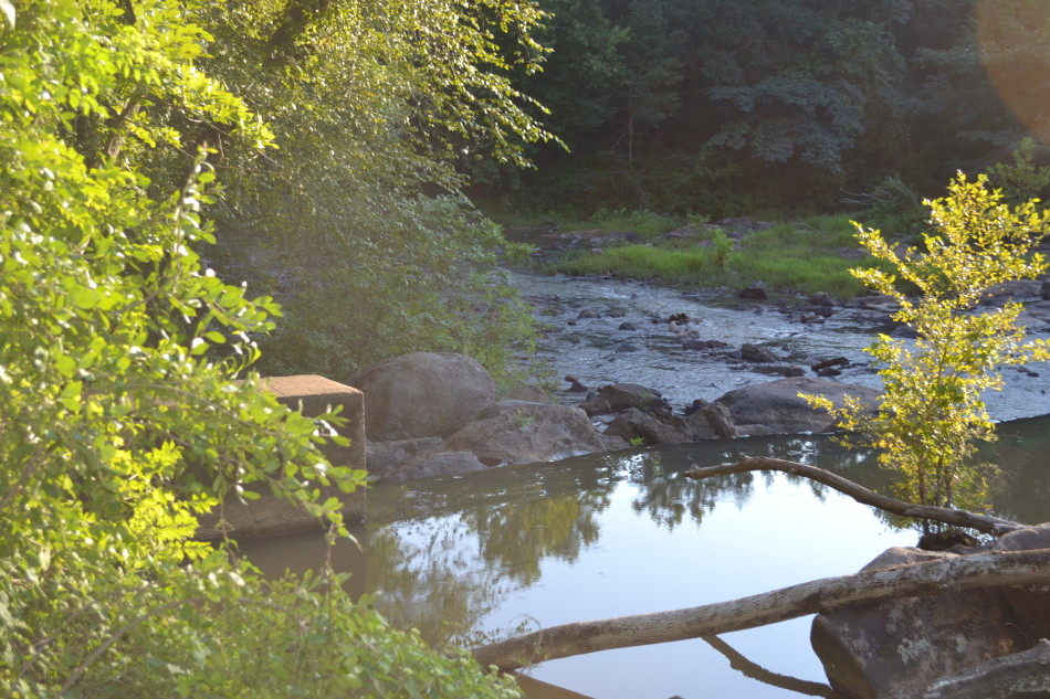 Rivers flow with peace and beauty created by God Almighty, Selah