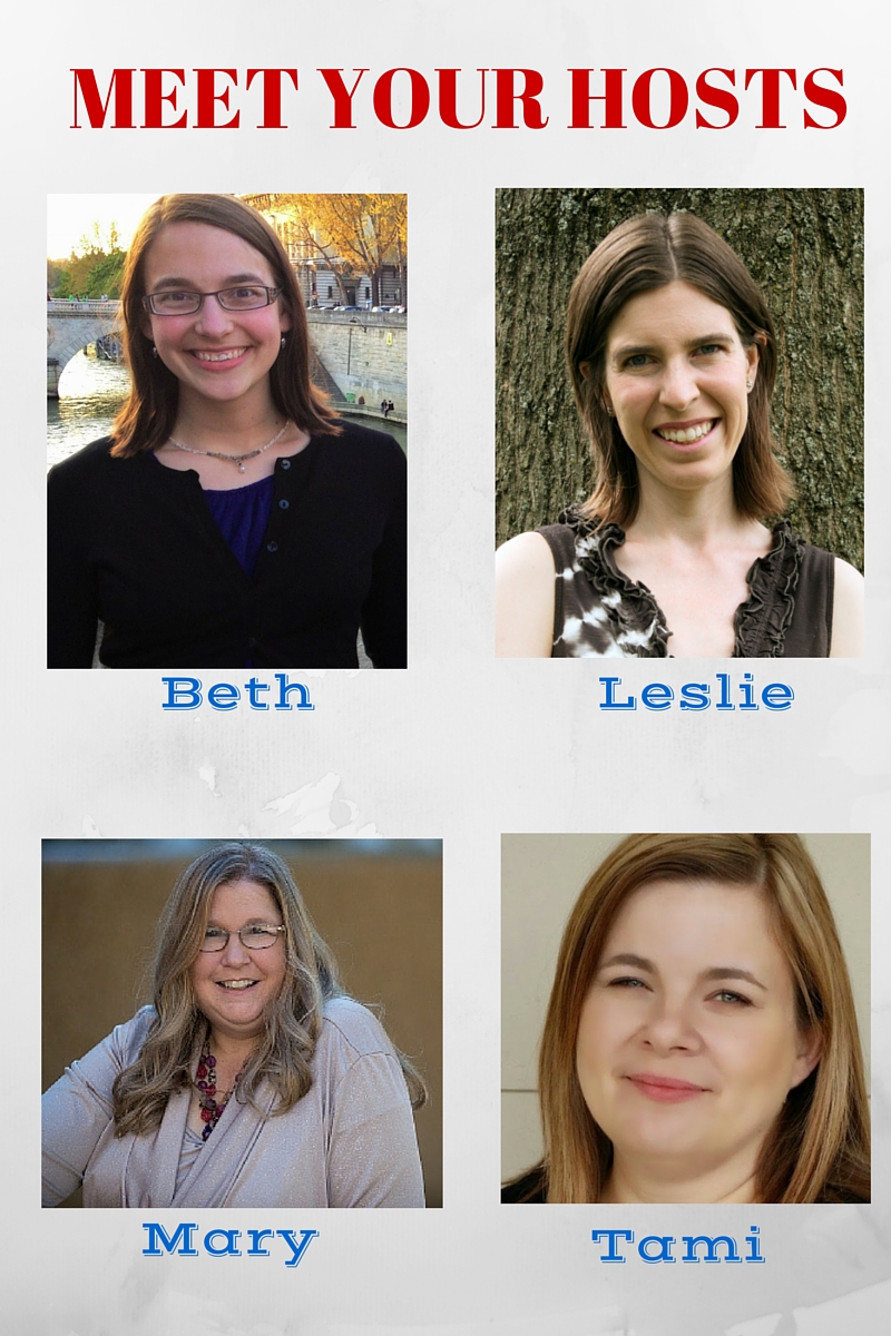 Meet Your Hosts with Beth, Leslie, me, and Tami