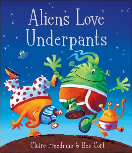 Book for Laughter Aliens Where Underpants.