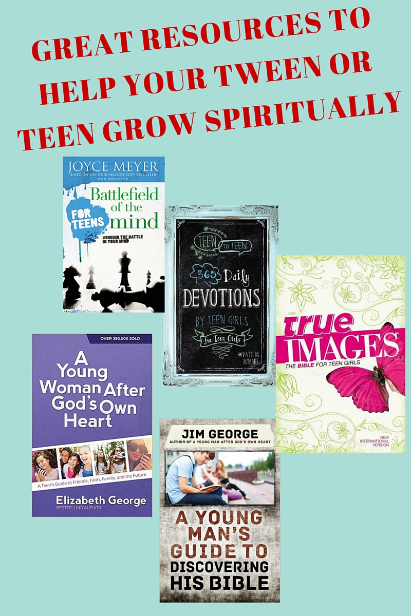 Great Teen Resources to Help Tween and Teen Spiritual Growth