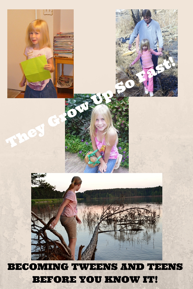 They Grow Up So Fast! Parenting Creatively Series Graphic